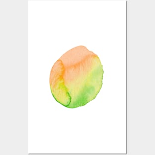 Watermelon Watercolor Posters and Art